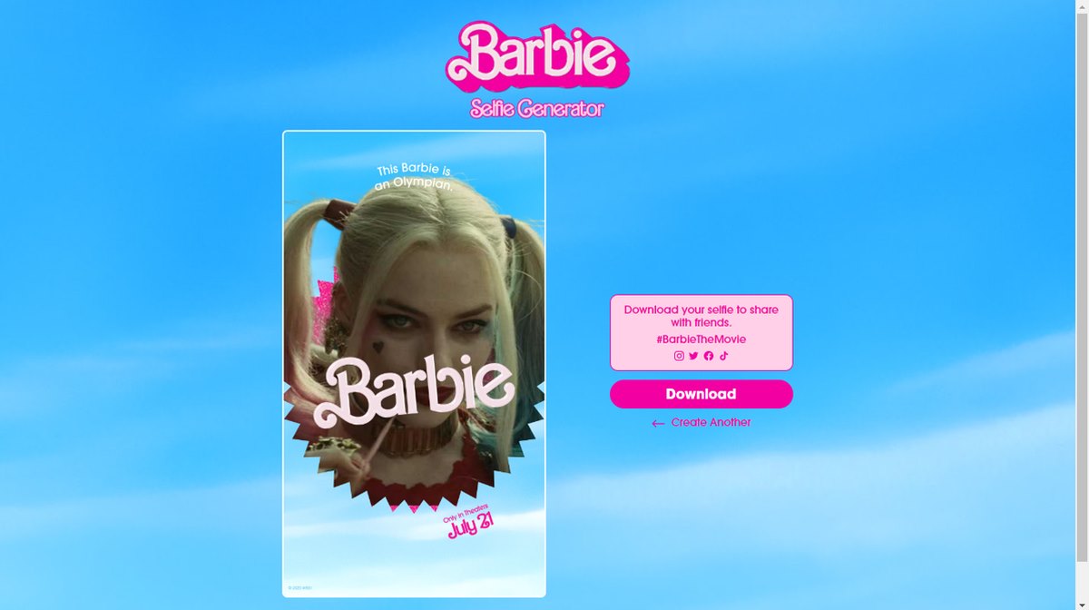 ¿Cómo hacer tu propio póster de Barbie?