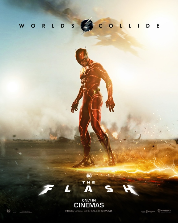Batman y Supergirl encabezan los nuevos posters individuales de Flash