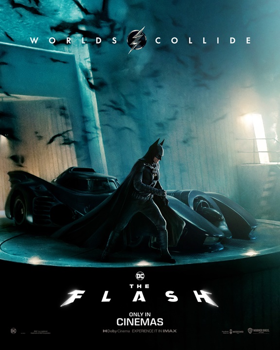 Batman y Supergirl encabezan los nuevos posters individuales de Flash