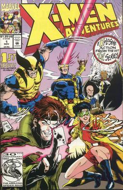 marvel-caricatura-x-men-curiosidades-25-aniversario-adventures-1-portada
