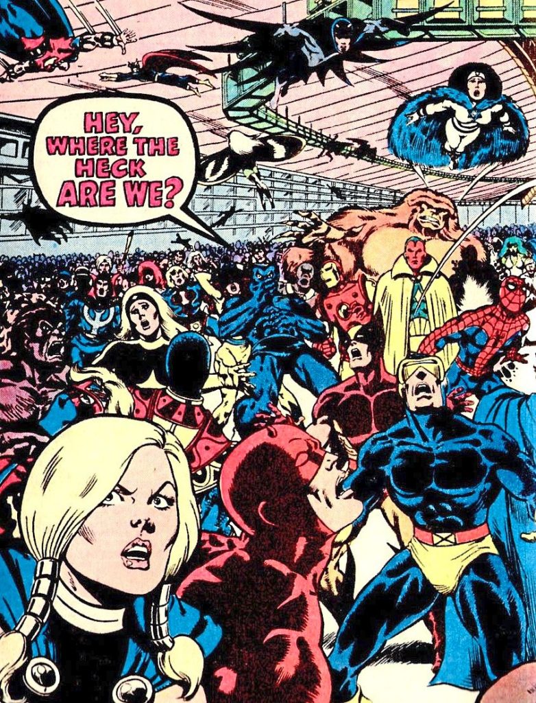 For some reason, Marvel superheroes in the 80s seemed to have a knack for getting kidnapped and forced into contests of champions of some sort.